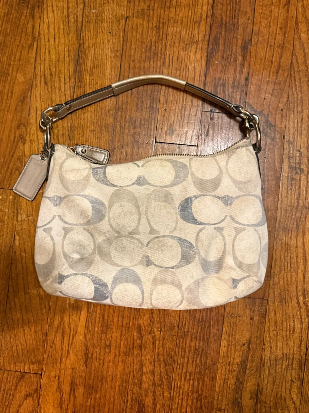 Vintage Coach Kristin Signature Sequin Hobo / Shoulder Bag